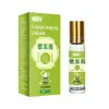 Cen Zetang Creme para Enjoo de Movimento Portátil 10ml Rolo Bola Frasco de Vidro Anti-Mosquito Anti-Enjoo de Movimento Barco Refrescante Menta Refrescante