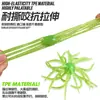 Cebo blando de erizo de mar más vendido transfronterizo 13 cm 18 g señuelo de pesca de erizo de mar, cebo blando realista para pesca en el mar, cebo artificial de agua dulce black pit