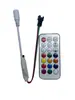 Rf17 Controle Remoto Chave Controlador Colorido 5-24V Tira de LED de Luz Ambiente Água Corrente Controlador Dimmer