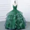 Vestido Strapless Cinza-Azulado de Nicho Estilo Novo 2026 para Cerimônia de Passagem para a Vida Adulta, Performance Vocal, Festa de Aniversário, Reunião Anual e Vestido de Gala