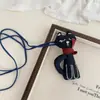 Colar com Pingente de Animal em Tecido Artesanal com Tema Floresta para Crianças