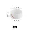Juego de Vajilla de Hotel Juego de Cuatro Piezas Platos de Hotel Tazones Restaurante Comercial Tazones Chinos Chinoiserie Porcelana Blanca