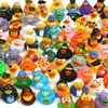 Outlet de fábrica Amazon en stock Vinilo Caliente Pellizco Llamada Juguete de Juego Educativo para Niños Pato de Agua Pato Mezclado de Goma