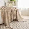 Manta para Sofá, Lujo Ligero Estilo Ins Color Sólido Manta de Aire Acondicionado, Manta de Aire Acondicionado Suave y Amigable con la Piel, Decoración Suave para Sala de Estar y Dormitorio Manta para Siesta