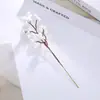 Accesorios de rama de flor y fruta artificial de Navidad, decoraciones navideñas, bayas rojas, acebo, accesorios de fruta de la fortuna, fabricante de origen transfronterizo
