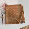 Bufanda Cuadrada de Seda y Lana Estilo Casual Elegante 2026 Nueva Bufanda Cálida de Seda y Lana con Tacto de Alta Gama, Chal de Seda y Lana de Nicho