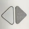En stock Suministro Triángulo Paño Pequeño para Fregona Paño de Fibra Limpieza de Techos Limpieza de Paredes Eliminación de Polvo Mopa Telescópica Paño de Repuesto