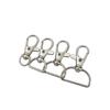 Hebilla de Boca de Pez en Stock, Hebilla de Perro de Aleación de Zinc, Accesorios de Joyería, Broche de Langosta, Llavero, Gancho para Soporte de Identificación, Hebilla de Boca de Pez, Hebilla Pequeña para Perro