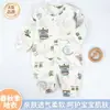 Mameluco de Bebé Tipo a Algodón Puro Sin Huesos Manga Larga Bata de Hámster Pequeño Traje de Gateo para Bebé Recién Nacido Primavera Otoño Invierno