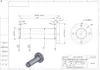 Montaje de Brida Articulada Flotante Tipo Brida Redonda Eje con Ranura para Anillo de Retención Pasador Voladizo 45# Núcleo de Eje WHE01