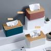 Caja de Pañuelos Papel Resorte Elástico Cargado por Resorte Soporte Caja de Pañuelos de Moda Almohadilla de Resorte Herramienta para Sacar Pañuelos Hasta el Fondo Nuevo Venta al por Mayor