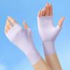 Guantes de Protección Solar para Mujer Verano Resistentes a UV Antideslizantes Ciclismo Tranvías Conducir Delgados de Sombrilla Pantalla Táctil Guantes de Seda de Hielo para Hombre