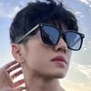 Óculos de sol femininos Óculos de sol masculinos Óculos anti-UV Cyber Celebrity Driving Big Face Polarizado 2021 Novo na moda