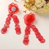 Temperamento coreano borla de cristal borde quemado flor de malla diy hechos a mano accesorios para el cabello pendientes accesorios para ropa accesorios al por mayor
