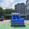 Castillo inflable de dibujos animados para interiores y exteriores, equipo de entretenimiento inflable, parque infantil, tobogán, cama de salto, combinación de fabricantes, suministro
