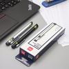 Deli 3933 Bolígrafo Tipo Lápiz Láser Portátil 200m Puntero Digital Tipo Lápiz Puntero Láser Tipo Lápiz Negro Plata