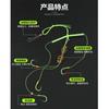 Anzuelo de caña/Isem fluorescente/anzuelo partido/carpa plateada y cebo cabezón/anzuelo/cebo/línea de pesca