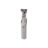 YJ Acero Blanco Fresadora para Piel Rugosa Fresadora de Dientes Helicoidales 4 Hojas Acero de Alta Velocidad Largo Fresadora para Piel Rugosa Diente Grueso Fresadora Rugosa de Aluminio