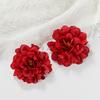 Flor de peonía de simulación estilo nacional ropa china diy hecho a mano tocado corona material hortensia flor guía de boda flor de seda