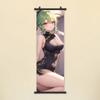 O pôster original do jogo de deus general relâmpago pintura em rolo mural pintura decorativa oito deuses sala de estar quarto pintura para pendurar