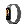 Correa Nueva Aplicable de Fábrica para Mi Band 9 band8 Nueva Milanese Magnética de Metal Una Pieza Universal para Muñeca