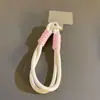 Cuerda para Teléfono Móvil Nueva DIY Trenzada Cuerda de Muñeca Anti-Pérdida Cadena para Teléfono Móvil Funda para Teléfono Móvil Cámara Ccd Color Cordón Colgante para Teléfono Móvil