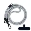 Cuerda de 10 mm de grosor, cordón para funda de teléfono móvil, espaciador, cuerda ajustable para colgar el teléfono móvil, cuerda para correa de cámara, parche para colgar el cuello