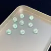 Zirconia de corte especial tipo rueda de la fortuna de 6 mm con baño de color degradado, diamante suelto, mismo estilo que se ve en las transmisiones en vivo, accesorios para decoración de uñas, pendientes de botón y adornos de diamante