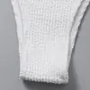 Bikini de Dos Piezas de Color Sólido Transfronterizo Nuevo 2026 Traje de Baño de Triángulo Acanalado con Tirantes de Amazon para Mujer