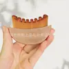 Nova Escova Facial para Contorno, Escova Raspadora para Cuidado dos Olhos e Pescoço, Ferramenta de Beleza para Maquiagem Facial, Escova de Beleza Portátil de Aparência Elevada