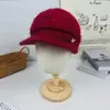 Gorro de Lana de Invierno para Mujer, Madre, Gorro de Punto Cálido y Engrosado para Personas Mayores, de Mediana Edad y Mayores, Forro de Lana de Pelo de Conejo, Moderno y Casual