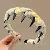 Diadema de Lunares Dentada Estilo Coreano para Mujer, Pinza para el Cabello Antideslizante de Alta Gama para Uso Diario, Pinza para Lavarse la Cara, Tocado de Gama Alta