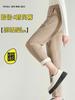 Pantalones de Chándal para Mujer Tallas Grandes para Otoño e Invierno, Pantalones Harem Gruesos con Forro de Felpa, Joggers Cálidos y Cortavientos Casuales para Mujeres Tallas Grandes