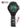 Reloj Popular Transfronterizo Sanda para Estudiantes Varones, Reloj Despertador Deportivo Impermeable Luminoso Multifuncional, Reloj Electrónico de Doble Pantalla para Jóvenes