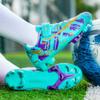 Calzado de fútbol infantil de comercio exterior transfronterizo, calzado deportivo de fútbol para hombres y mujeres, clavos rotos, calzado de entrenamiento de fútbol sala para estudiantes de primaria