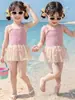 Trajes de baño para niñas, Trajes de baño elegantes de secado rápido, Lindos trajes de baño de princesa para bebés, para niños pequeños, medianos y grandes, bebés y niñas