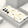 Capa de Celular Samsung com Tema de Desenho Animado para Comércio Exterior, Capa de Silicone Full-Cover para S22 Ultra, Capa Fosca para S23+, Anti-Suor