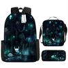 Mochila Escolar Vazia Cavaleiro Mochila Infantil Transfronteiriça Mochila de Desenho Animado Bolsa de Viagem Masculina Grande Capacidade Simples