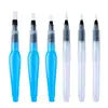 Pincel de cerdas macias para pintura com aquarela sólida de caneta-tinteiro caneta com reservatório de água de grande capacidade pincel para pintura com lápis de cor solúvel em água