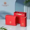 Lata Pequeña de Té de 0.1 kg Media Libra, Lata Universal de Hojalata para Té Negro y Té Verde, Lata Cuadrada de Metal de Hojalata para Empaque de Té