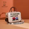Nova Bolsa Travesseiro de Grande Capacidade da Fábrica Beibao, Moderna, Fofa, Versátil, Bolsa Transversal de Ombro Casual