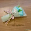 Día de San Valentín y Día de la Madre Nuevo Ramo de Flores de Jabón Regalo Flores de Jabón Clavel 3 Piezas Ramo Pequeño Promocional