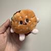 Nuevo y lindo broche colgante de muñeca de hamburguesa, mochila para niña, colgante combinable, joyería, broche decorativo para estudiantes, venta al por mayor