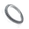 Pulsera Redonda de Hiel Negra No Magnética con Doble Agujero al por Mayor Pulsera Unisex Pulsera para el Cuidado de la Salud Accesorios de Joyería DIY