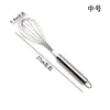 Batidor de huevos manual de acero inoxidable batidor de huevos batido de huevos batidor de huevos bomba de huevos crema herramienta de horneado para el hogar