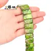 Acessórios de Pulseira Mais Vendidos Transfronteiriços Coloridos Marca de Mão Pedra Imperial Retangular Marca de Mão DIY Pedra Contas Soltas Fabricante Atacado