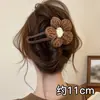 Flores Otoño Invierno Pinza de Pato Pinza para el Cabello Mujeres 2026 Nuevo Pinza de Garra Grande de Gama Alta Pinza para la Parte Posterior de la Cabeza Accesorios para el Cabello Pasador