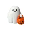Adornos de Fantasma Pequeño de Halloween Transfronterizos Decoración Creativa para el Hogar Lindos Adornos de Fantasma para Escritorio Manualidades de Resina