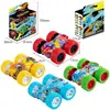 Brinquedos Infantis Veículo Off-Road de Quatro Rodas com Tração Inercial Carro de Acrobacias Dupla Face Drift Veículo Off-Road Carro de Puxar Venda por Atacado Transfronteiriça Empurrar