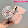 Diadema para el cabello de niña, Princesa, Accesorios para el cabello suelto, Lazo rosa bebé, Aro para el cabello a presión, Tarjeta para el cabello de niña, Tocado